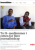 To IS-medlemmer i retten for flere journalistdrap