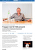 Trapper ned til 100 prosent