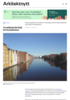 Trondheim får Råd for byarkitektur