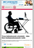 Tross inkluderende arbeidsliv -ikke flere funksjonshemmede i jobb