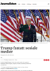 Trump fratatt sosiale medier