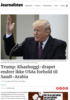 Trump: Khashoggi-drapet endrer ikke USAs forhold til Saudi-Arabia