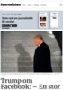 Trump om Facebook: - En stor skam