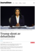 Trump skrøt av debattleder