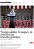 Trumps datter til angrep på mediene og teknologiselskap