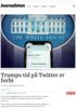Trumps tid på Twitter er forbi