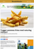 Trygger pommes frites med naturleg matsyre