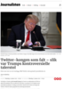 Twitter-kongen som falt - slik var Trumps kontroversielle talerstol