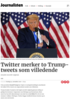 Twitter merker to Trump-tweets som villedende