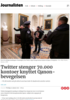 Twitter stenger 70.000 kontoer knyttet Qanon-bevegelsen