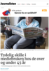 Tydelig skille i mediebruken hos de over og under 45 år