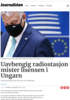 Uavhengig radiostasjon mister lisensen i Ungarn