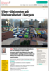 Uber-diskusjon på Universitetet i Bergen