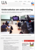 Undersøkelse om undervisning