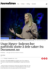 Unge Høyre-lederen ber partifolk slutte å dele saker fra Document.no