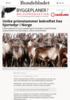Unike prionstammer bekreftet hos hjortedyr i Norge