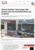 Universitetet i Stavanger blir første som får bunnkarakter på kvalitet