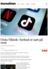 USAs Tiktok-forbud er satt på vent