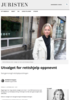 Utvalget for rettshjelp oppnevnt