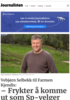 Vebjørn Selbekk til Farmen Kjendis: - Frykter å komme ut som Sp-velger