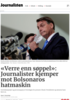«Verre enn søppel»: Journalister kjemper mot Bolsonaros hatmaskin