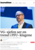 VG-sjefen ser en trend i PFU-klagene