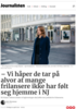 - Vi håper de tar på alvor at mange frilansere ikke har følt seg hjemme i NJ