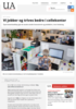 Vi jobber og trives bedre i cellekontor