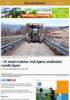 - Vi med traktor må kjøre småveier rundt byen