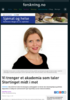 Vi trenger et akademia som taler Stortinget midt i mot