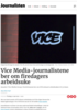 Vice Media-journalistene ber om firedagers arbeidsuke