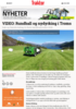 VIDEO: Rundball og nydyrking i Troms