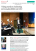 Viktig med en helhetlig personalpolitikk på UiO