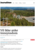 Vil ikke anke innsynsdom