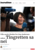 Ville sende direkte fra Line Andersen-saken: Tingretten sa nei